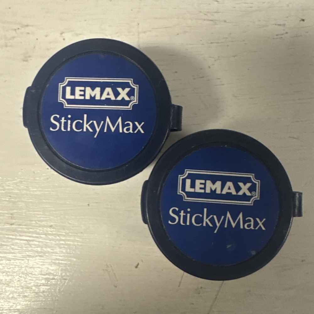 Lot Of 2 LEMAX Sticky Max #74702 Stabilizes Figurines Accessories Easy To Remove